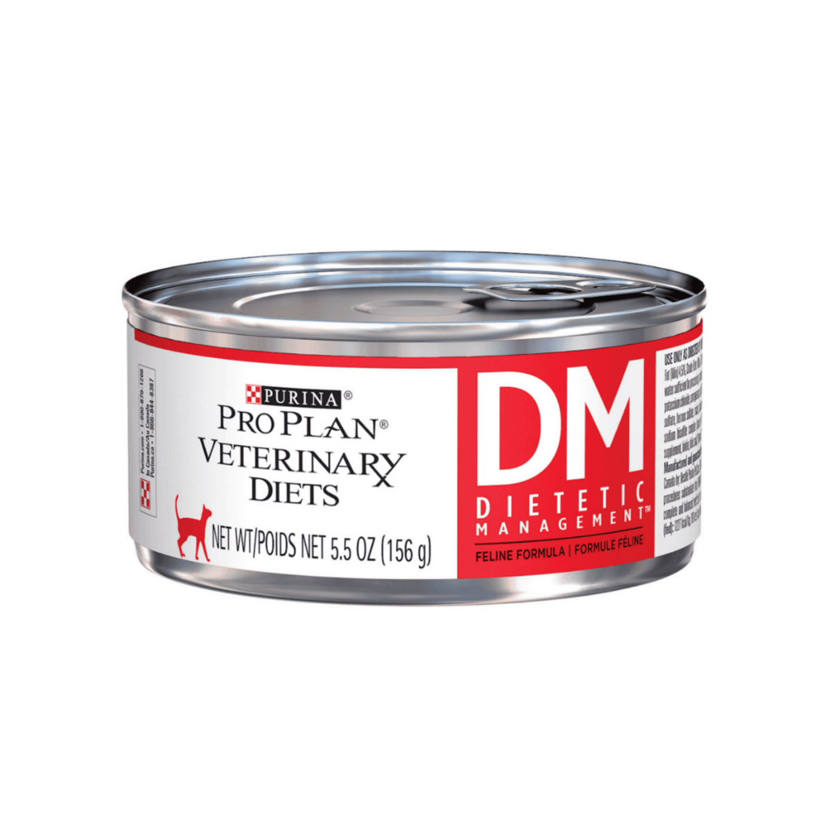 Purina Pro Plan Veterinary Diet DM Diatetic Wet Cat Food 156g Cans – Vets  Love Pets