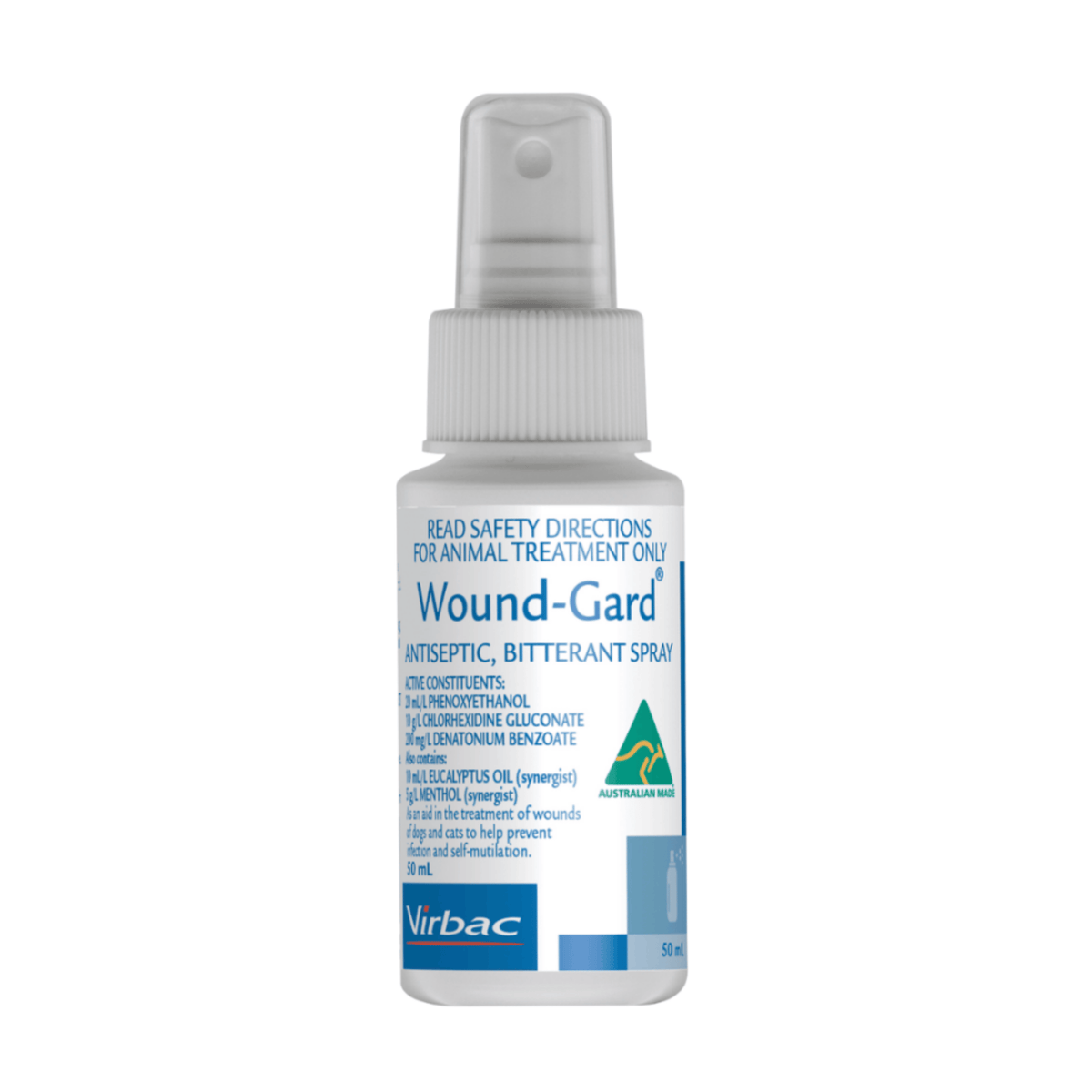 virbac wound gard antiseptic spray 50ml Wound-Gard – Vets Love Pets