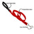 LupinePet Red Basic Solids Dog Leash