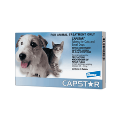 Capstar Products - Rapid Cat & Dog Flea Treatment
