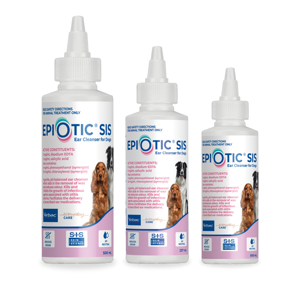 Virbac EpiOtic SIS Ear Cleanser for Dogs Vets Love Pets