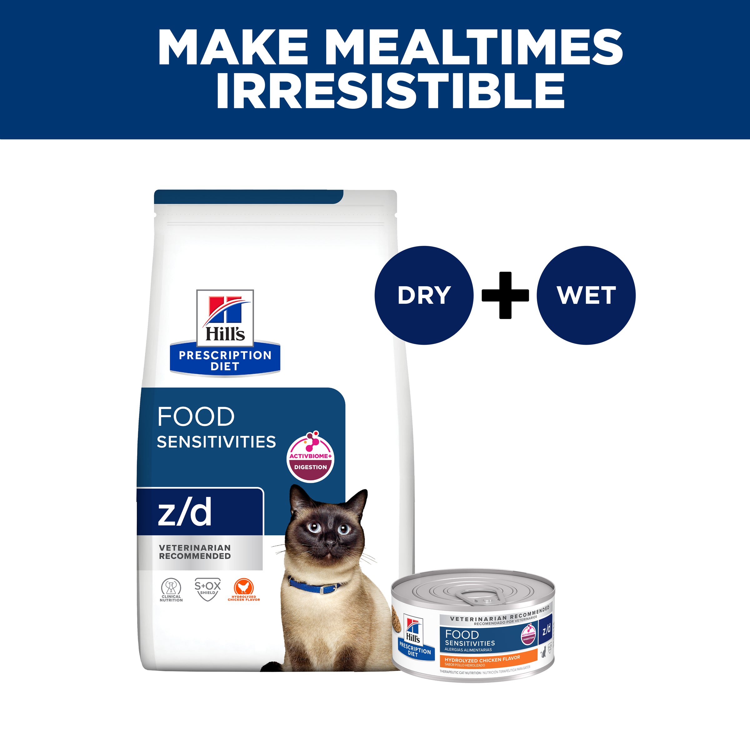 Hill's Prescription Diet z/d Skin/Food Sensitivities Wet Cat Food