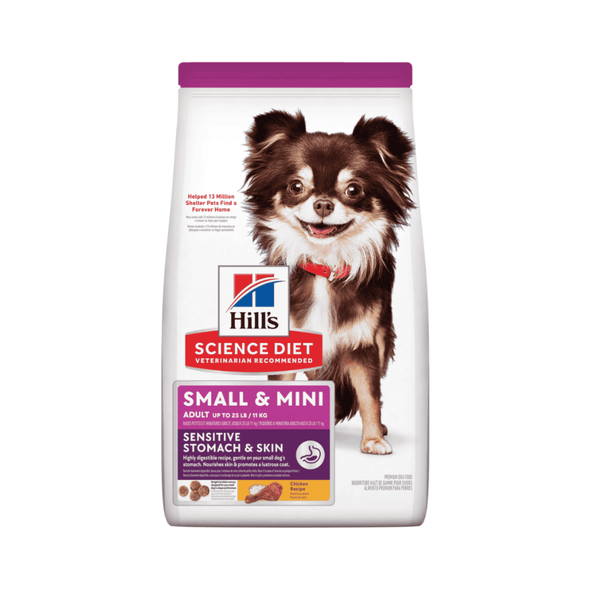 Hill's Science Diet Sensitive Stomach Skin Small Mini Dog Food