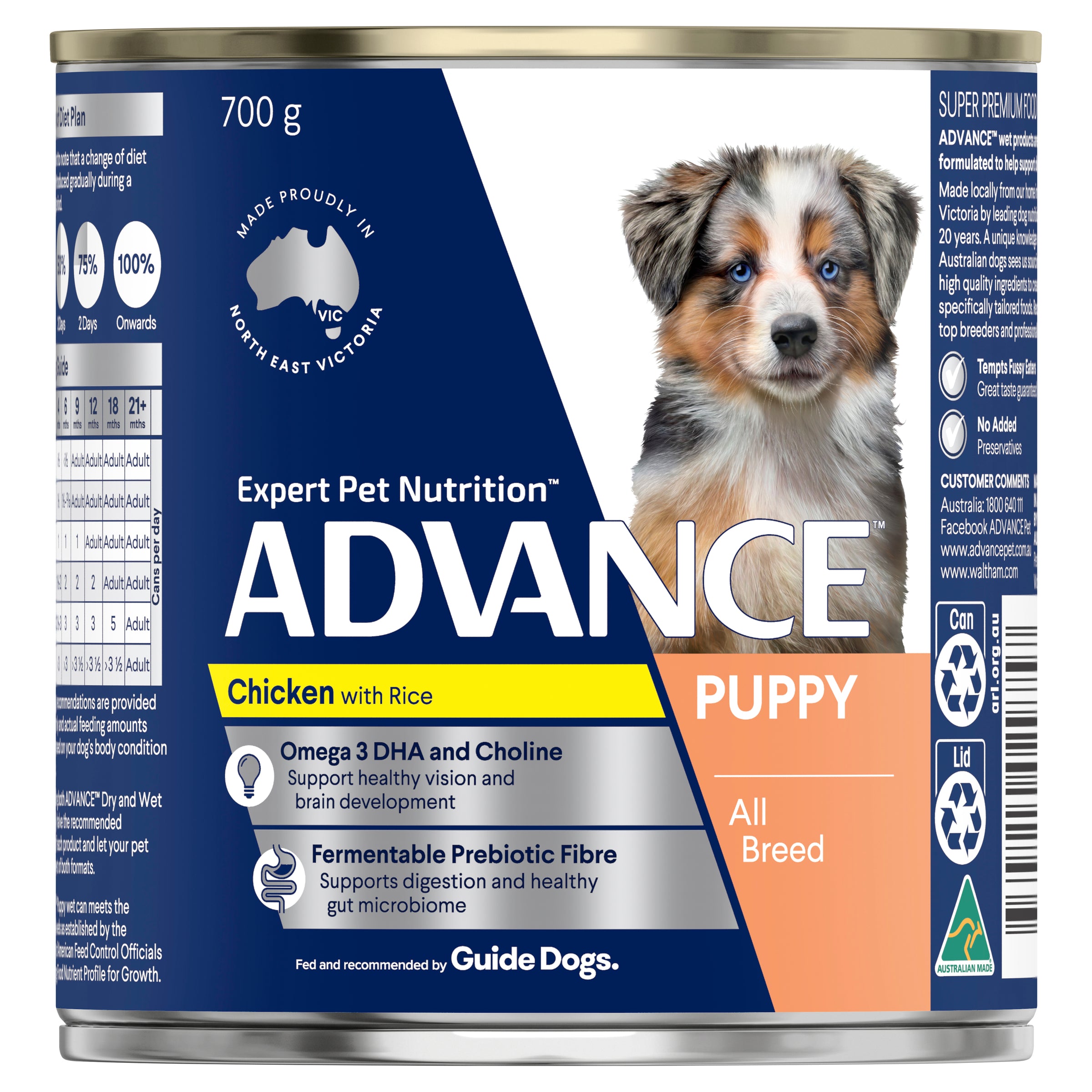 Advance puppy plus rehydratable sale