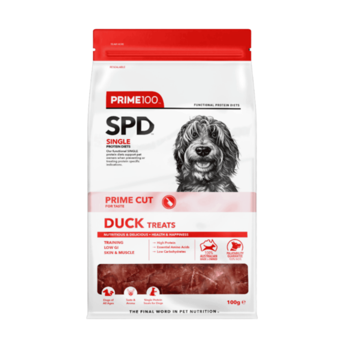 Prime100 SPD Prime Cut Duck Treats – Vets Love Pets