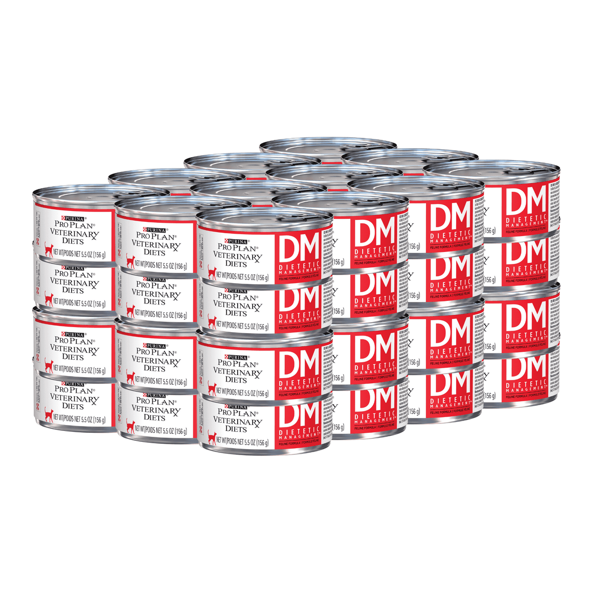 Purina Pro Plan Veterinary Diet DM Diatetic Wet Cat Food 156g Cans – Vets  Love Pets