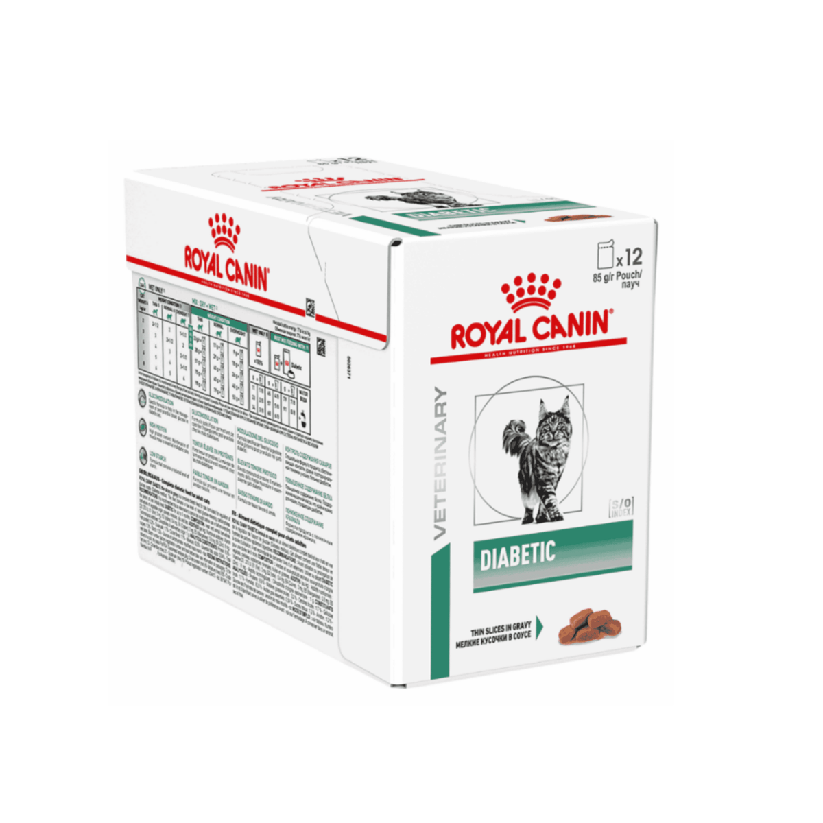 Royal Canin Veterinary Diet Diabetic Wet Cat Food 85g Pouches – Vets Love  Pets