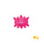 Vetopop by Genia Pink Treat Dispensing Sea Urchin Dog Toy - Small