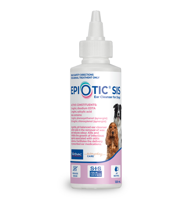 Virbac EpiOtic SIS Ear Cleanser for Dogs Vets Love Pets