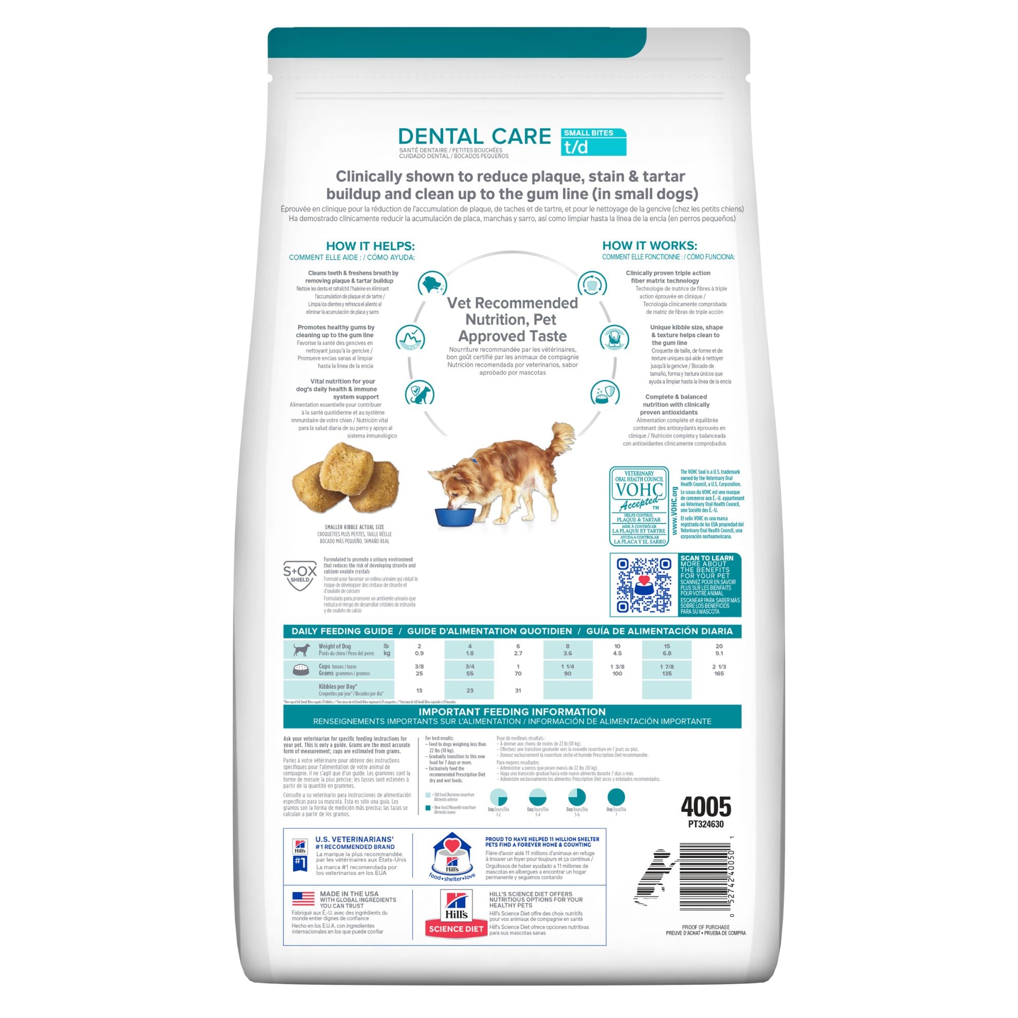 Hill's science diet clearance dental dog food