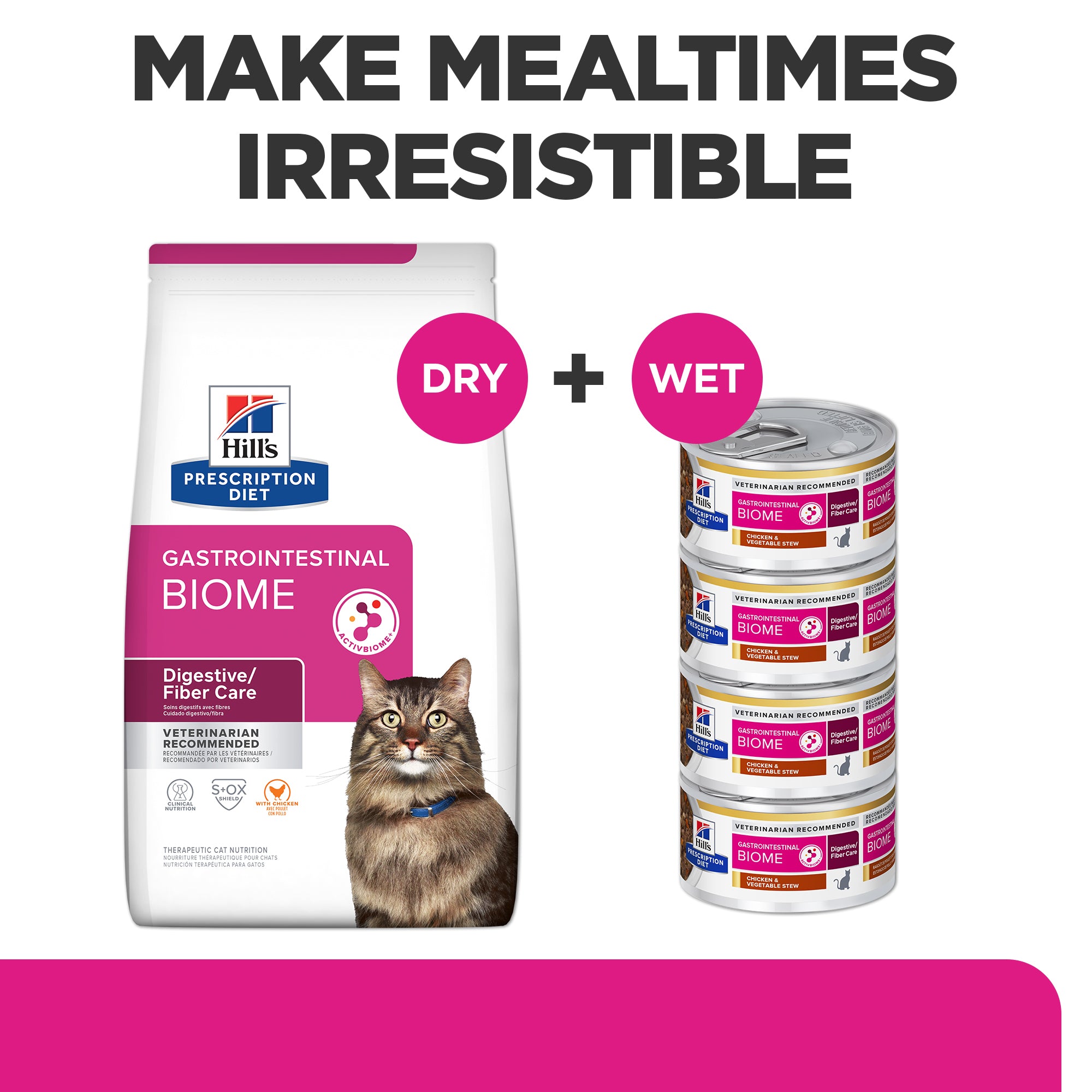 Hill s Prescription Diet Feline Gastrointestinal Biome Wet Cat